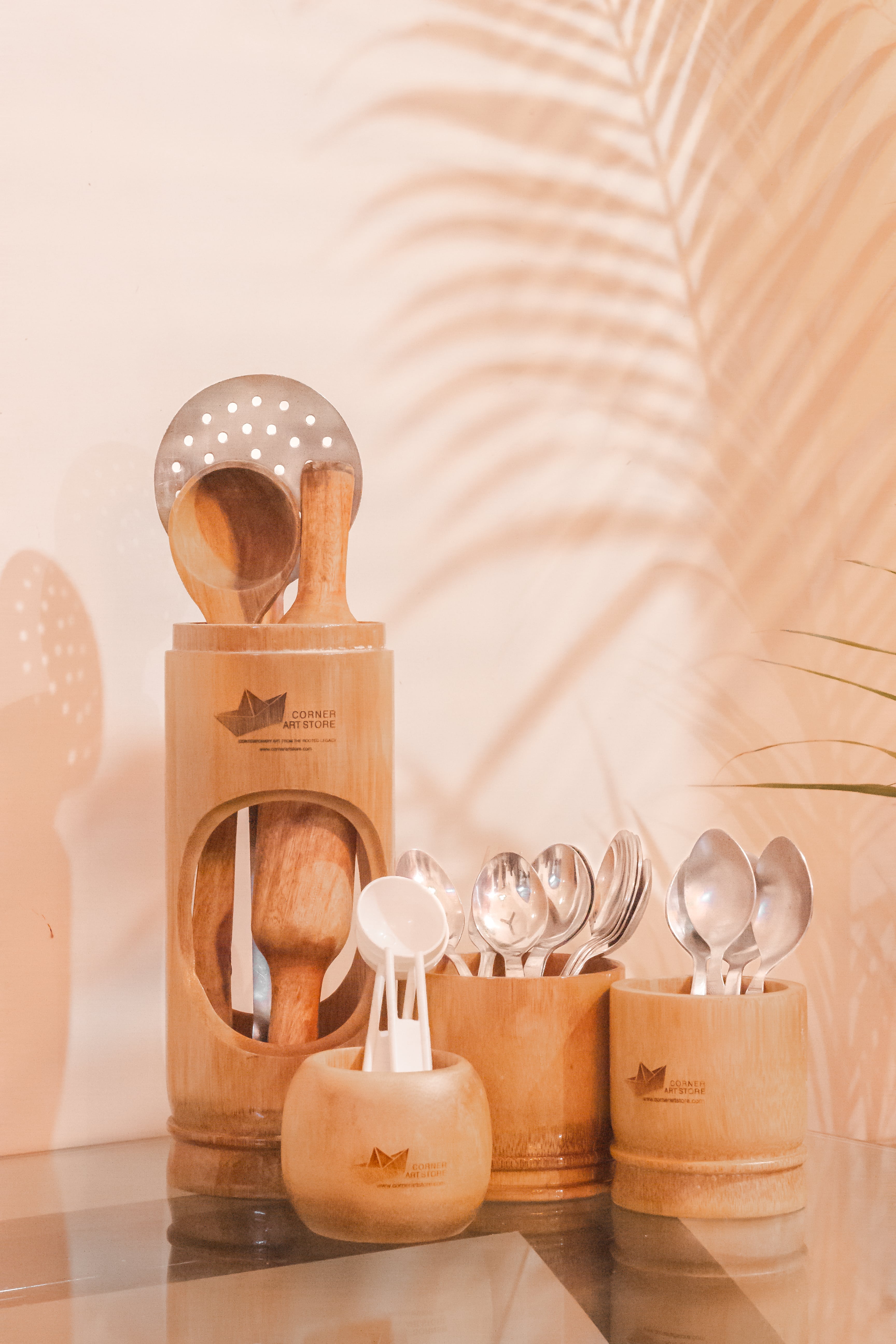 Bamboo kitchen gift set