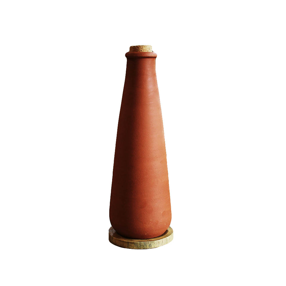 Bhumi - Terracotta Clay Water bottle (750ml)