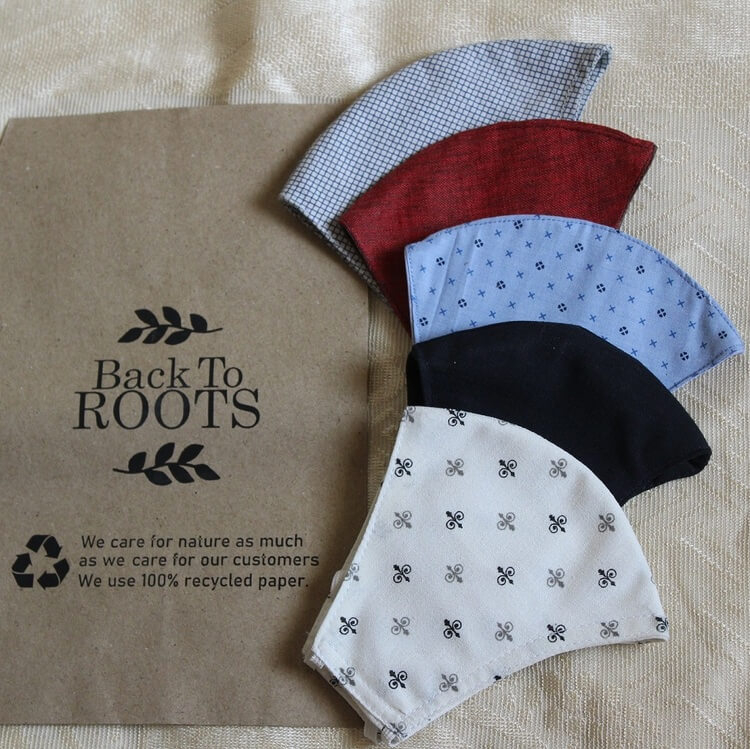 Cotton Face Masks | Reusable | Washable | Pack of Assorted 3