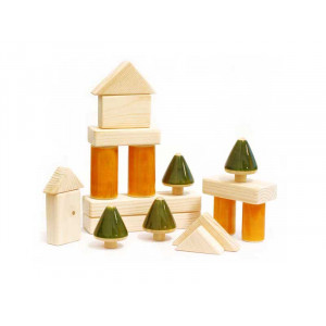 Baby Building Blocks|Wooden Blocks for Toddlers|Eco Friendly Toys|Ecohoy