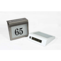 Solar LED House Name / Number Plate