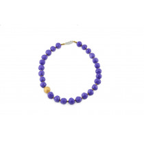 Eco Necklace Pearl - Medium (Purple)