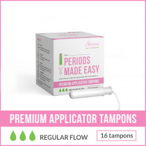 Premium Applicator Tampons by Sirona Normal Flow (16 Pcs) 