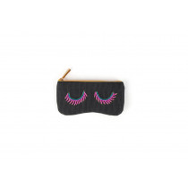 StreeStyle Cotton Blend Sunnies Cases Cover Pouch for Sunglasses Goggles Spectacles--Black