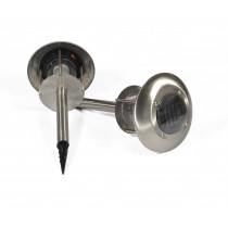 Solar LED Garden Lamp - Stainless Steel - YTP S004