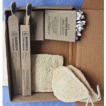 Paryaya Combo 3= 2 Toothbrush+2 Earbuds+3 Loofah