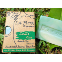 French Clay & Patchouli Handmade Soap Bar - "Earth's Own"