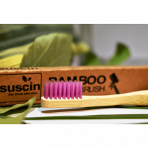 Premium Bamboo PHOENIX Toothbrush Purple Single