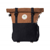 Pangolin Backpack - Walnut Brown & Charcoal Black