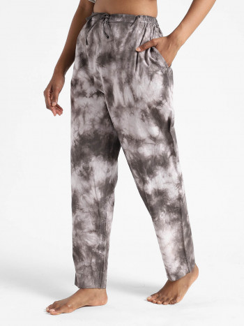 Organic Cotton & Natural Tie & Dye Womens Slim Fit Pants
