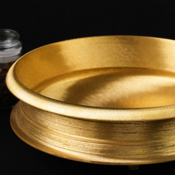 Bronze Uruli (MEDIUM) - for cooking, serving food, and even as a decorative piece