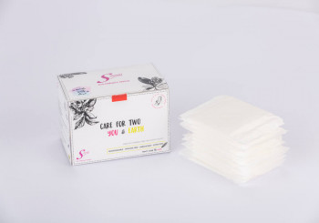 Panty Liners - Bamboo Fiber Pads Biodegradable - Pack of 24