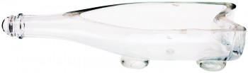 Multipurpose Serveware cum Glass Planter (Transparent)
