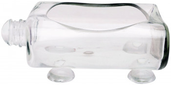 Upcycled Serveware cum Glass Planter (Transparent)