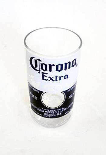 Handcrafted Glass Bottle Tumbler (Clear)