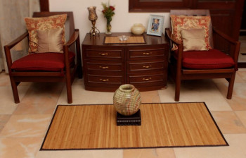 Bamboo Carpet - Brown ( 4 X 6 ft)