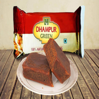 Dhampur Green Jaggery (Gur) - 220 gms