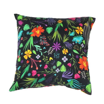 Mystic Flower Cushion Cover-16 inch