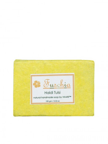 Handmade Haldi Tulsi Herbal Soap
