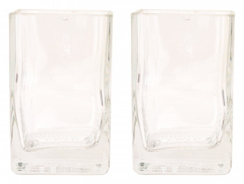 Drinking Mugs cum Planting Pot (Clear - Set of 2)