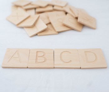 Letter Tracing Tiles - Reversible