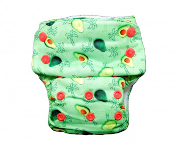 Avo Cuddle Nano Cloth Diaper with Prefold Inserts
