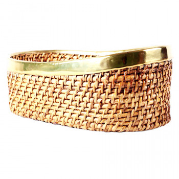 Traditional Cane Fruit cum Bread Basket ( Oval 11" x 5")