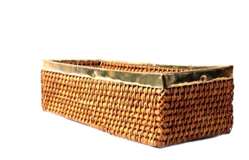 Rustic Cane Fruit cum Bread Basket ( Rectangle 15" x 6")