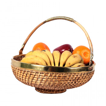 Natural Cane Bowl (Round 12")