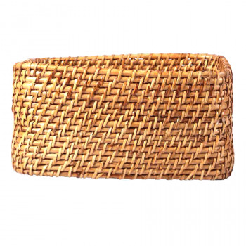 Rustic Eco-friendly Cane Basket (Rectangle 16" x 12")