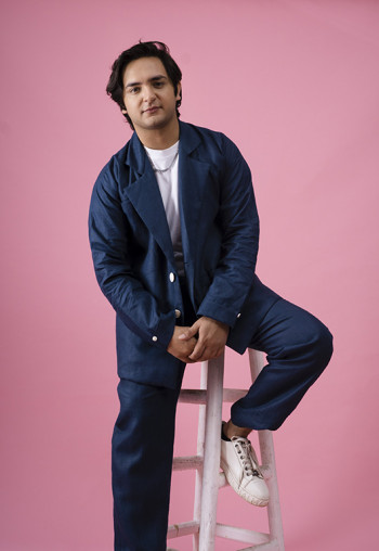 TRAVELLIN' BLUES MEN HEMP BLAZER