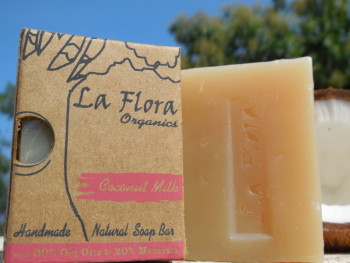 Coconut Milk Moisturising Handmade Soap Bar