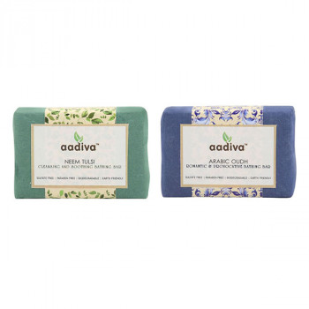 Natural Exotic Soap Combo (Neem Tulsi and Arabic Oudh Soap)