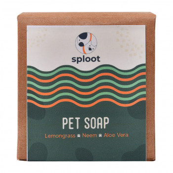 Pet Soap - Lemongrass, Neem, Aloe Vera (115gm)