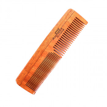 Natural Neem Wood Comb 2 in 1 model