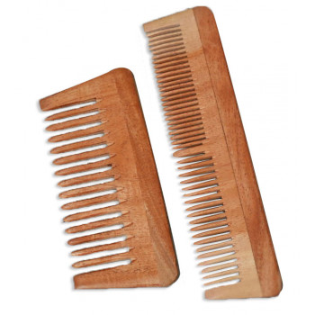 Neem Comb – Pack of 2 (Small and Big)