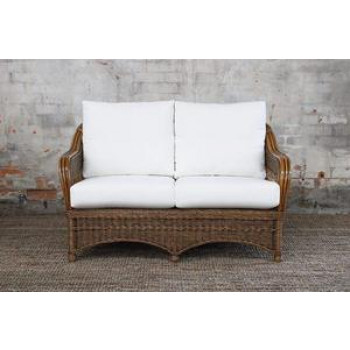 IRA 2 Seater Sofa Set - Brown Wash