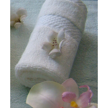 Bamboo Fiber Bath & Hand Towel Set (Blue)