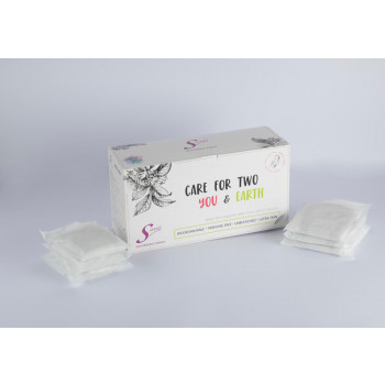 Super Saver Pack of 30(18XL + 12ON) Banana Fibre Biodegradable Sanitary Pads (For Regular, Medium & Heavy Flow)