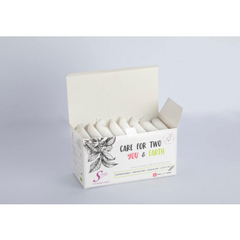 XL Banana Fibre Biodegradable Sanitary Pads (Regular & Medium Flow) - Pack of 8