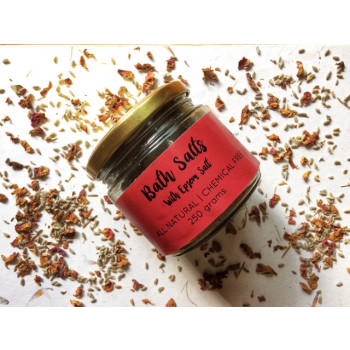 Natural Rose Lavender Bath Salts-250 g