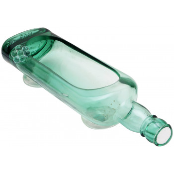 Indoor Glass Planter cum Table Décor (Sea Green)