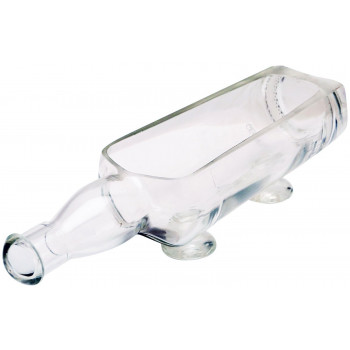 Multipurpose Serveware cum Glass Planter (White)