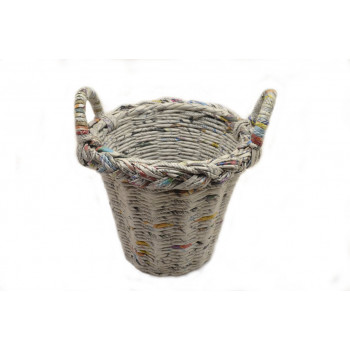 Dustbin Basket (with Handles and Design)