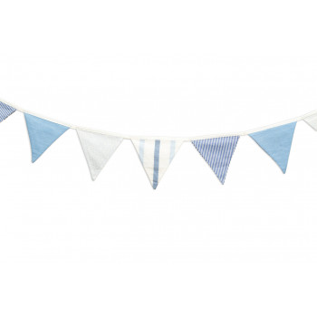 Buntings - Light Blue and White