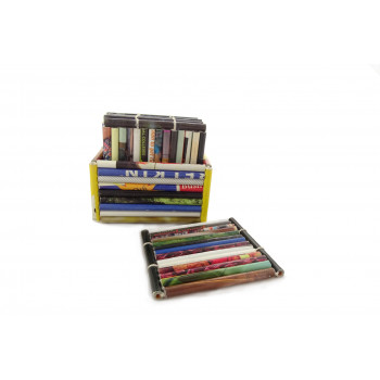 Eco-friendly Magazine Tea Coster Set with Coster Holder