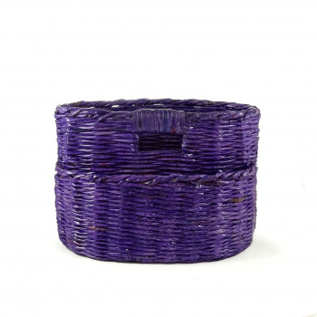 Oval Magazine Organizer (Dark Blue)