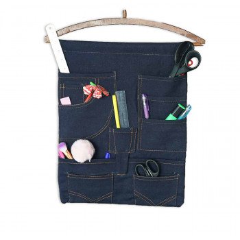 Wall hanging stationery Organizer - 6 pockets