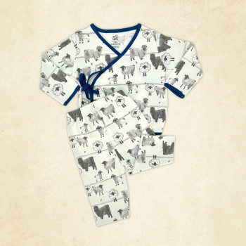 Newborn Baby Clothing Set - Sheep (6-9 Months)