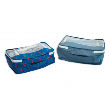 Blue Travel Organizer-( Set of 7 pcs)
